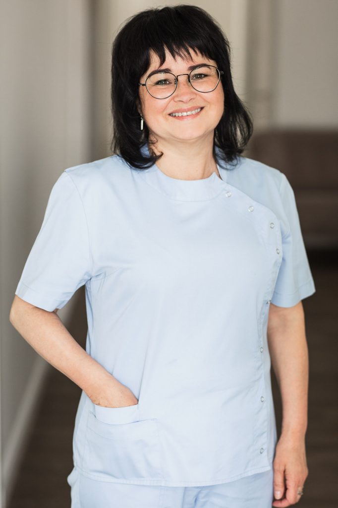 Gydytoja odontologė Irina Ęernova Evadenta